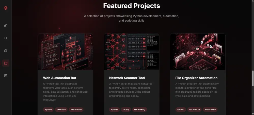 انشاء موقع بورتفوليو (portfolio) يبرز مهاراتك بشكل عصري