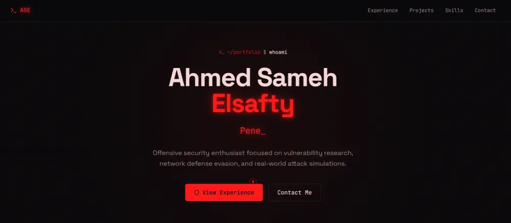 انشاء موقع بورتفوليو (portfolio) يبرز مهاراتك بشكل عصري