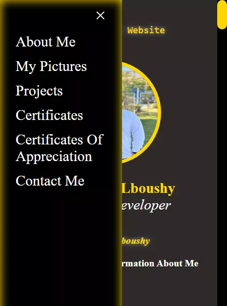 احصل علي موقع شخصي يوجد فيه اعمالك ومعلوماتك وخبراتك وغيرهم