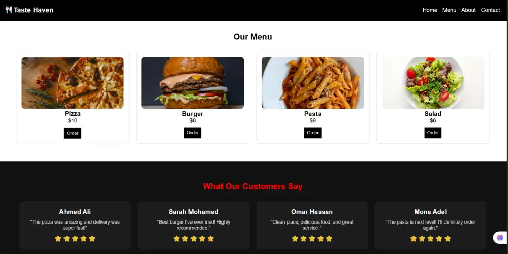تصميم صفحات ويب ثابتة بـ HTML, CSS و Bootstrap