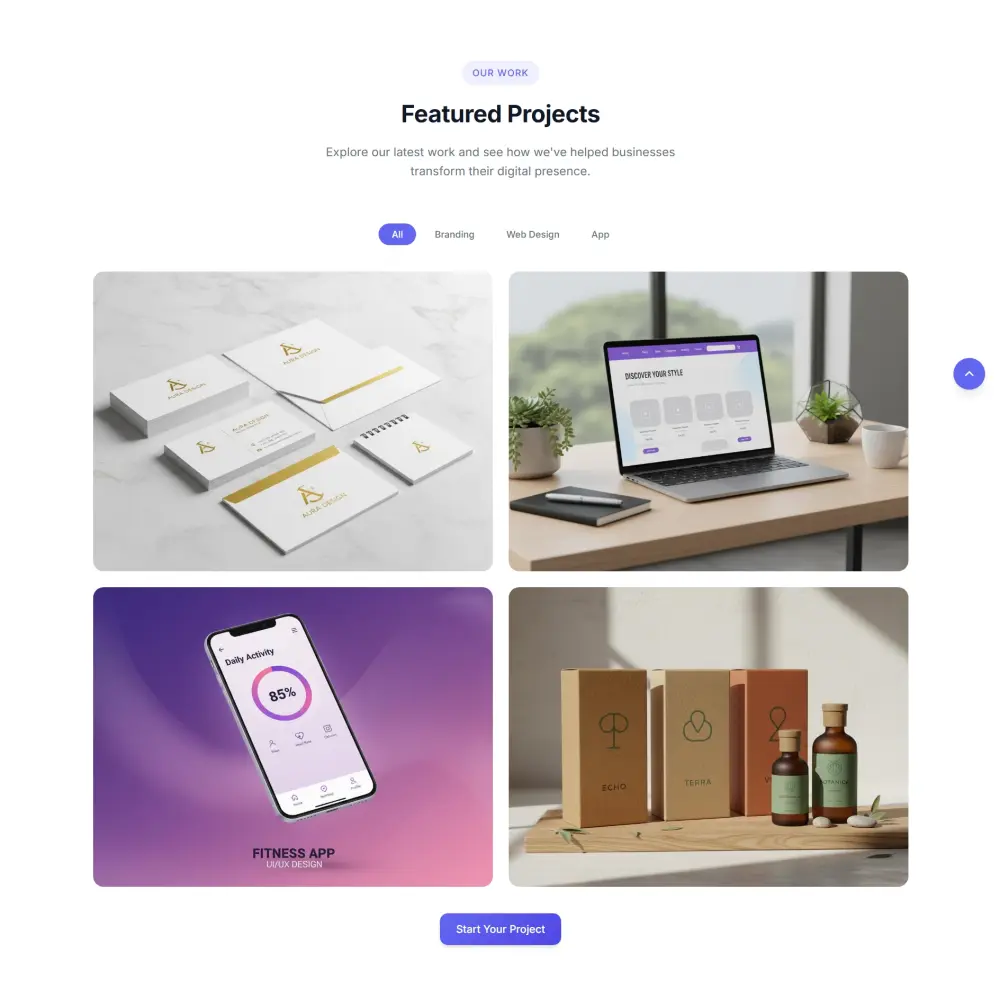 تحويل تصميم Figma أو PSD إلى موقع متجاوب باستخدام HTML و CSS