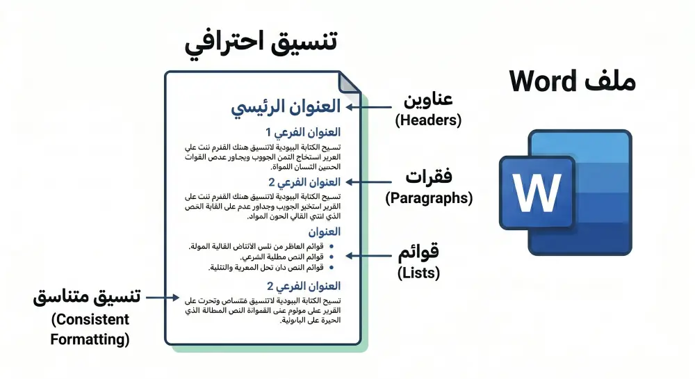 تفريغ ونسخ الصفحات المكتوبة بخط اليد إلى Word بشكل منسق واحترافي