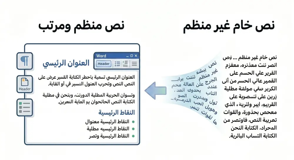تفريغ ونسخ الصفحات المكتوبة بخط اليد إلى Word بشكل منسق واحترافي