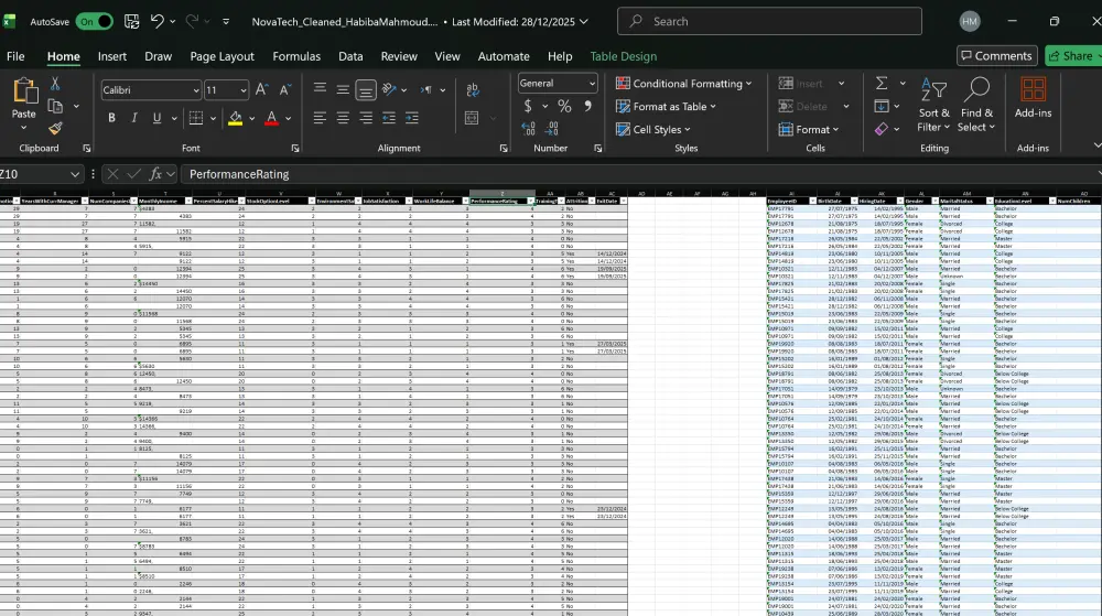 Data Cleaning تنظيف البيانات باستخدام excel