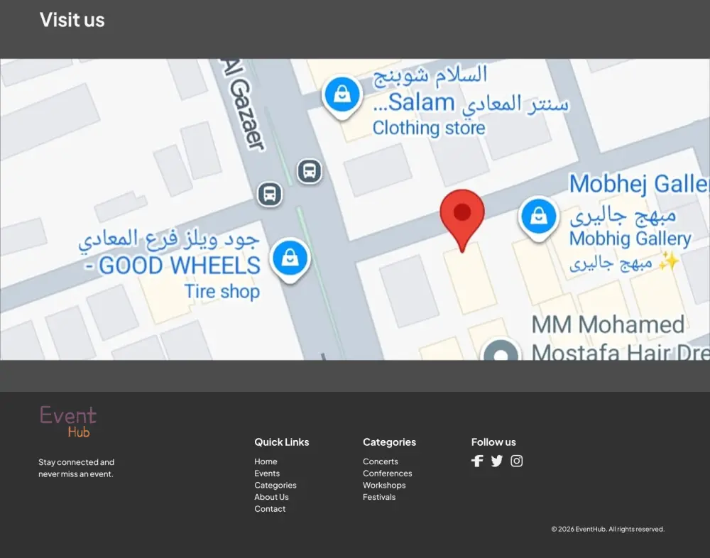 تصميم صفحة هبوط باستخدام فيجما