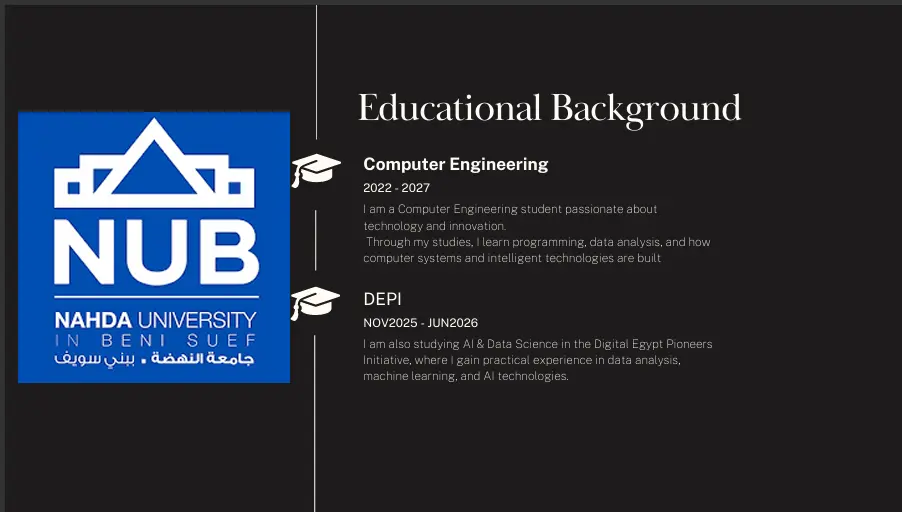 سأقوم بإنشاء بورتفوليو احترافي يعرض مهاراتك ومشاريعك بشكل مميز