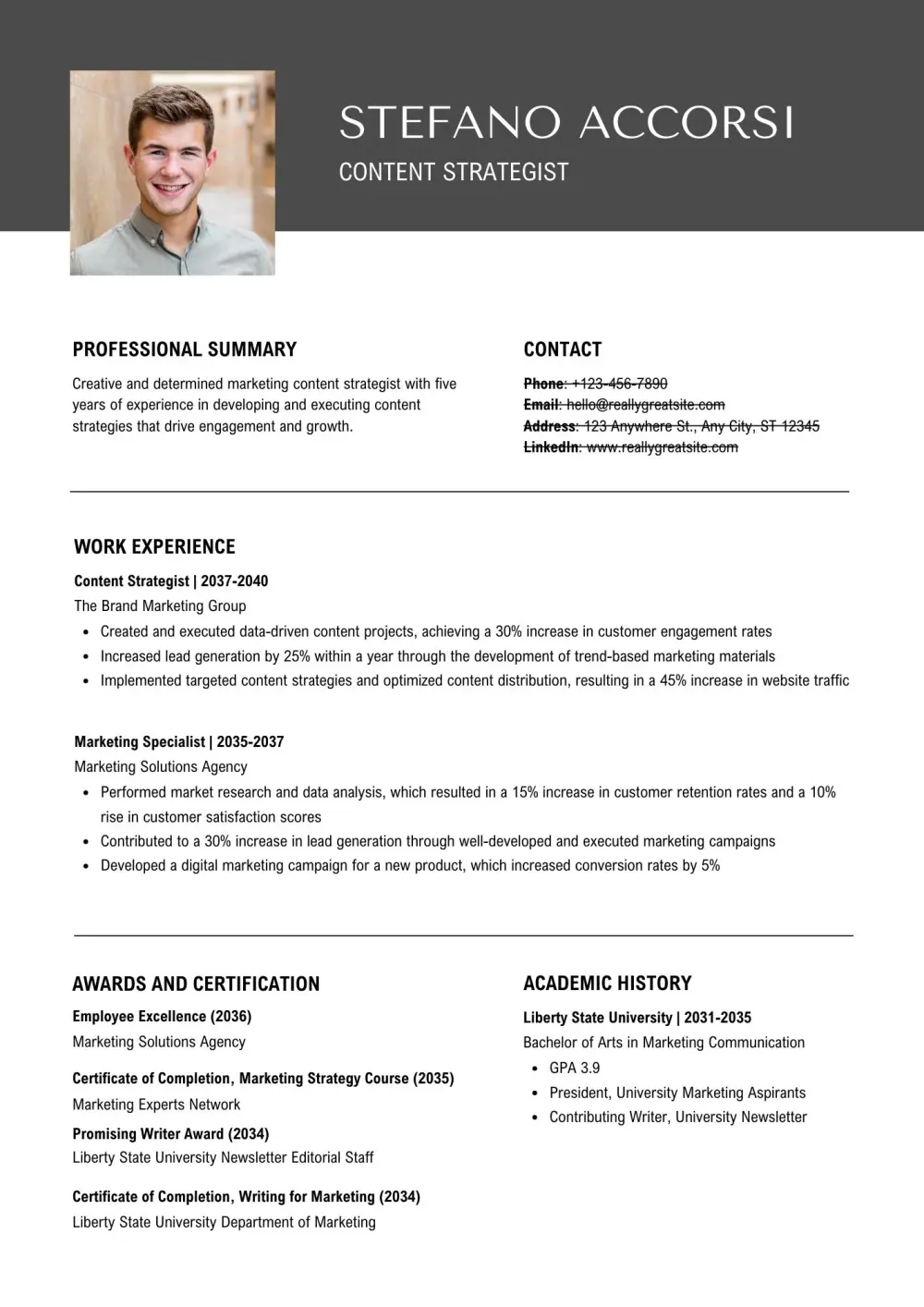 تصميم سيرة ذاتية احترافية CV متوافقة مع أنظمة ATS