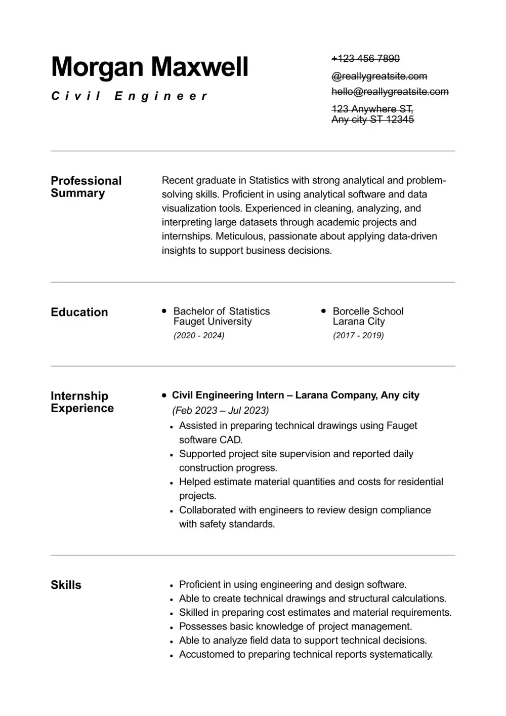 تصميم سيرة ذاتية احترافية CV متوافقة مع أنظمة ATS