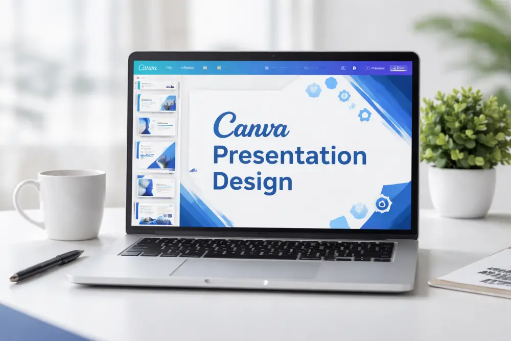 تصميم عروض تقديمية احترافية باستخدام Canva بشكل جذاب ومنظم