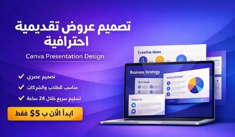 تصميم عروض تقديمية احترافية باستخدام Canva