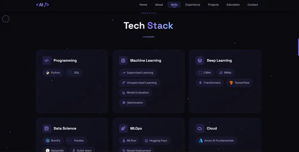 تصميم Portfolio احترافي لعرض مهاراتك وأعمالك بشكل يجذب العملاء