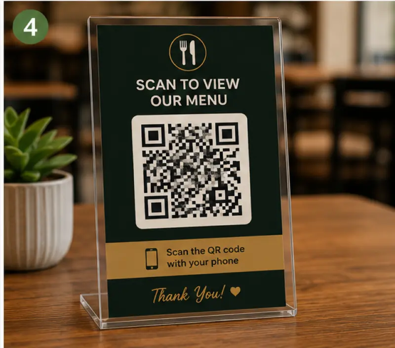 تحويل قائمة طعامك إلى موقع إلكتروني مع QR Code