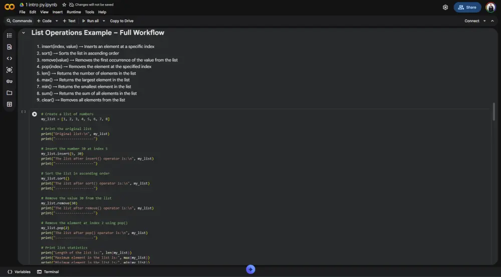شرح وتدريب عملي على أساسيات البرمجة وخوارزميات الحل باستخدام Python