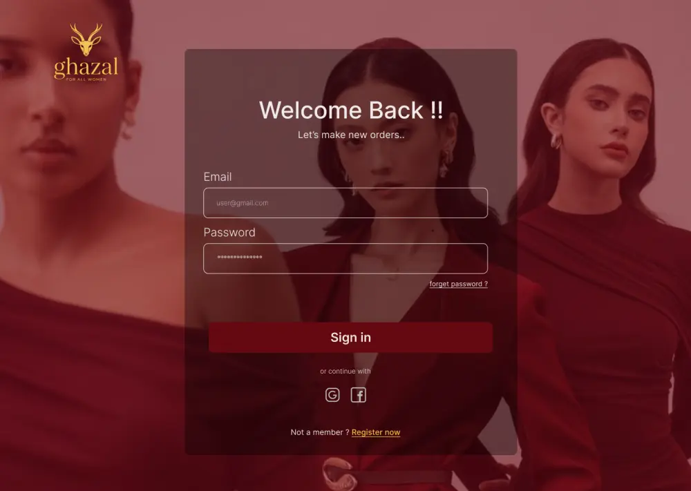 تصميم واجهه مستخدم Ui Ux لموقع الكترونى
