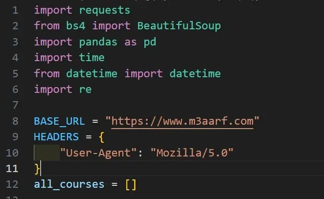 هجمعلك داتا من أي موقع (Web Scraping) وأسلمها لك Excel نضيفة ومنظمة
