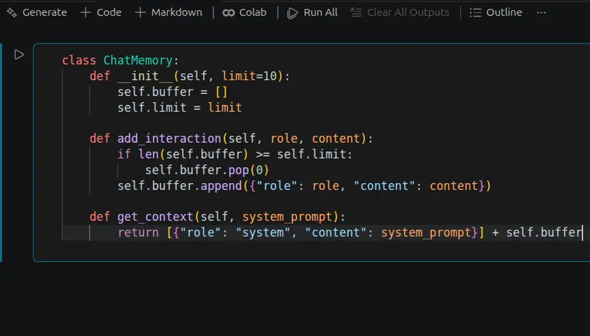 بناء محرك شات بوت ذكي بـ Python و LLMs
