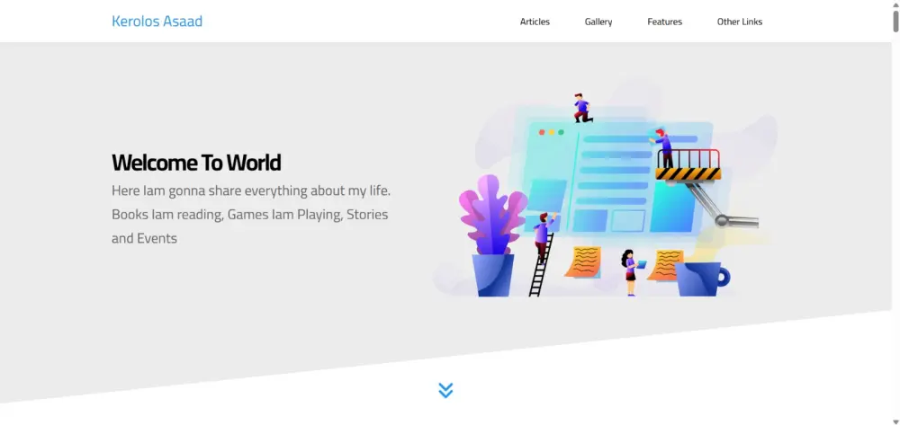 تصميم صفحه هبوط Landing Page بتصميمات عصريه Responsive