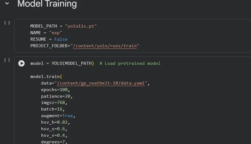 بناء نموذج object detection باستخدام yolo