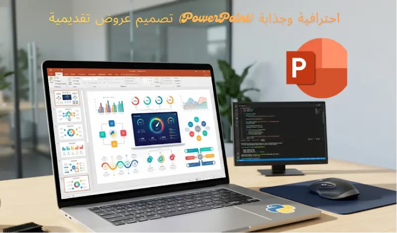 تصميم عروض تقديمية (PowerPoint) احترافية وجذابة