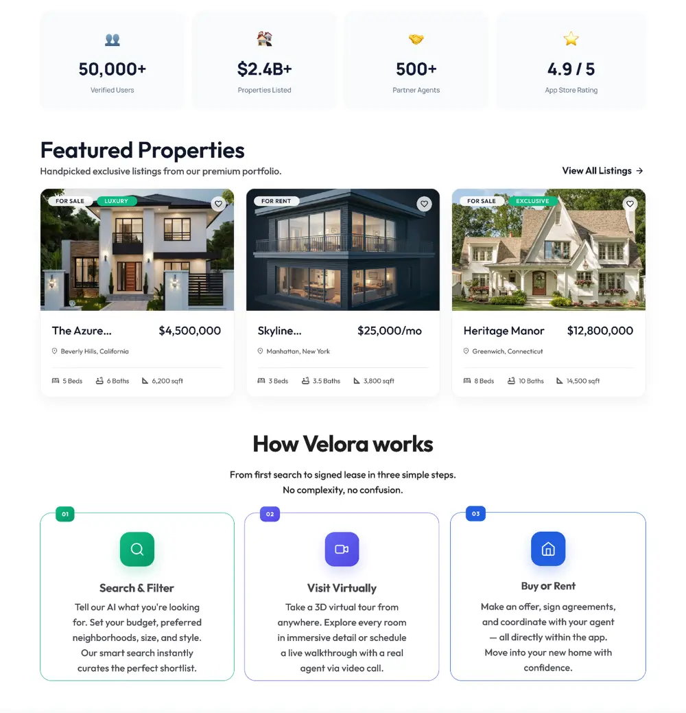 تصميم صفحه هبوط Landing Page باستخدام Figma