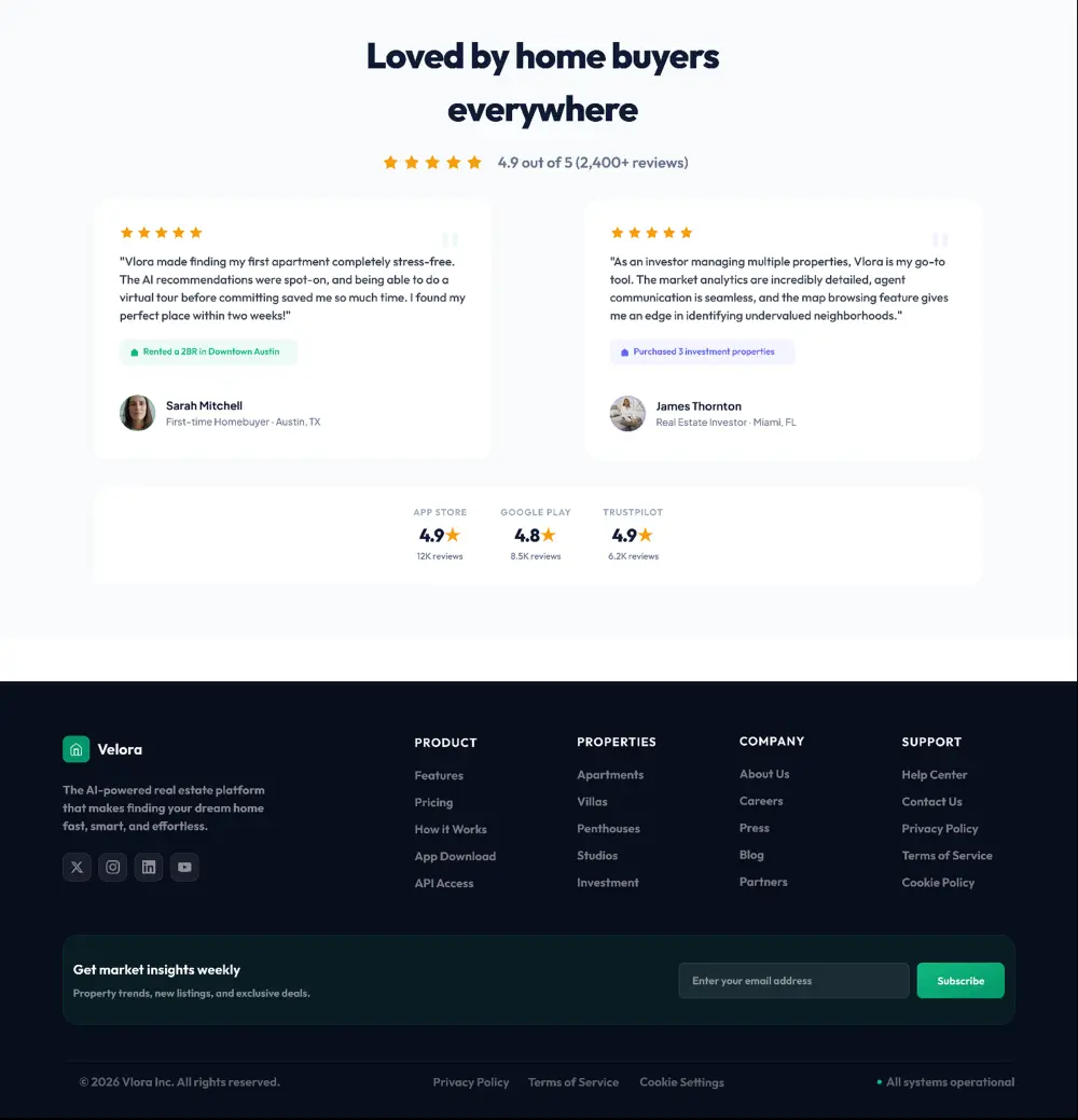 تصميم صفحه هبوط Landing Page باستخدام Figma