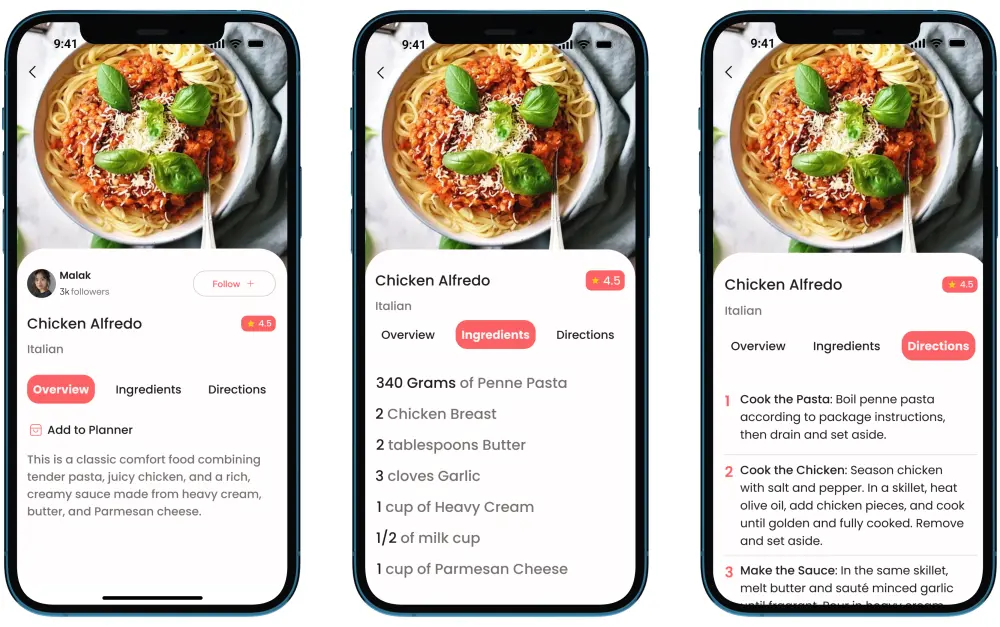 تصميم واجهات تطبيق موبايل احترافية UI/UX باستخدام Figma