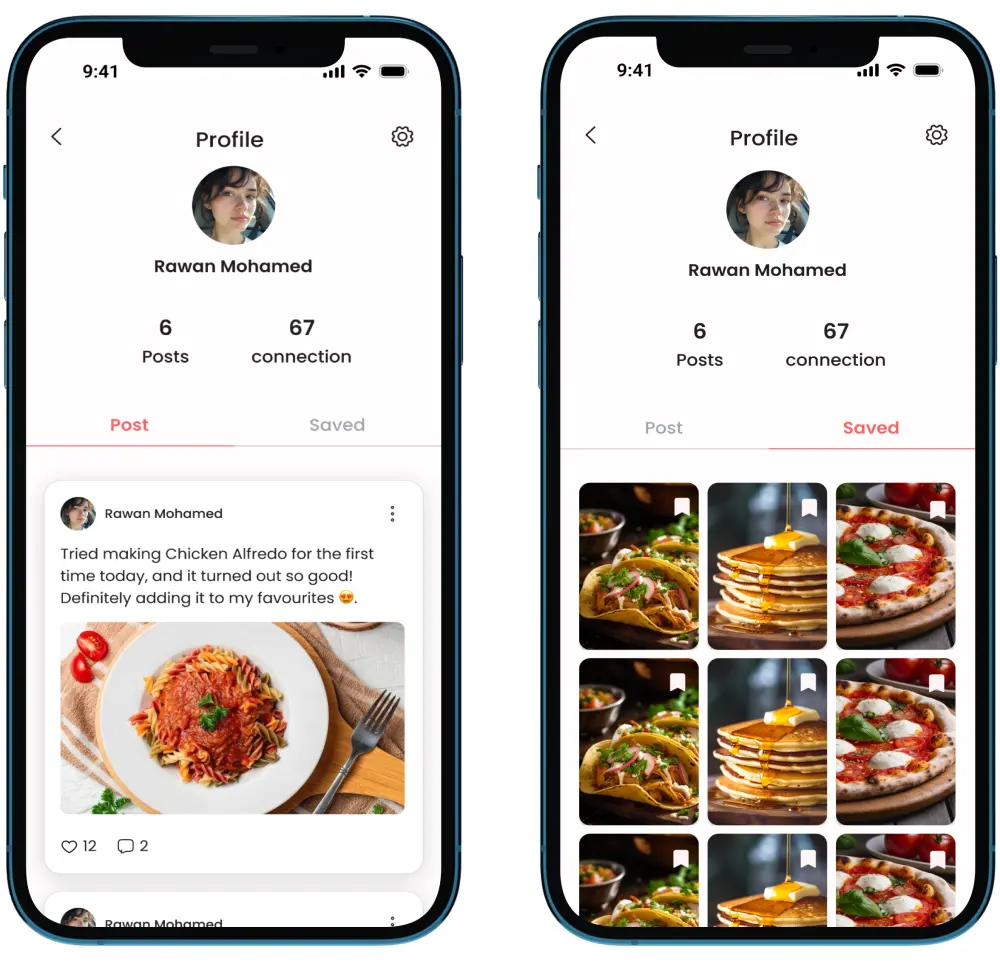 تصميم واجهات تطبيق موبايل احترافية UI/UX باستخدام Figma