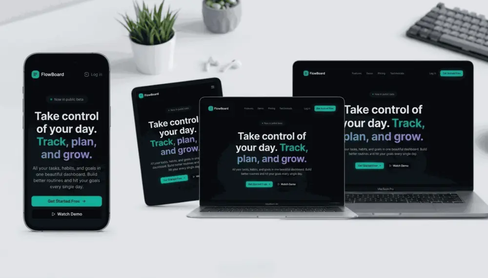 تصميم وبرمجة صفحات هبوط احترافية – Landing Page