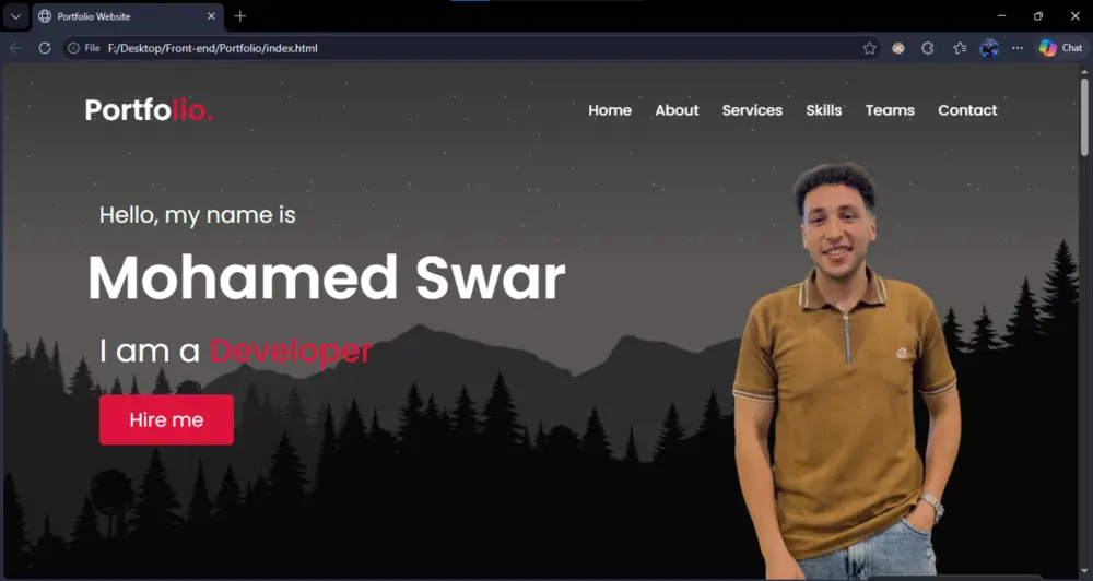 تصميم وبرمجة صفحة هبوط Responsive Landing Page
