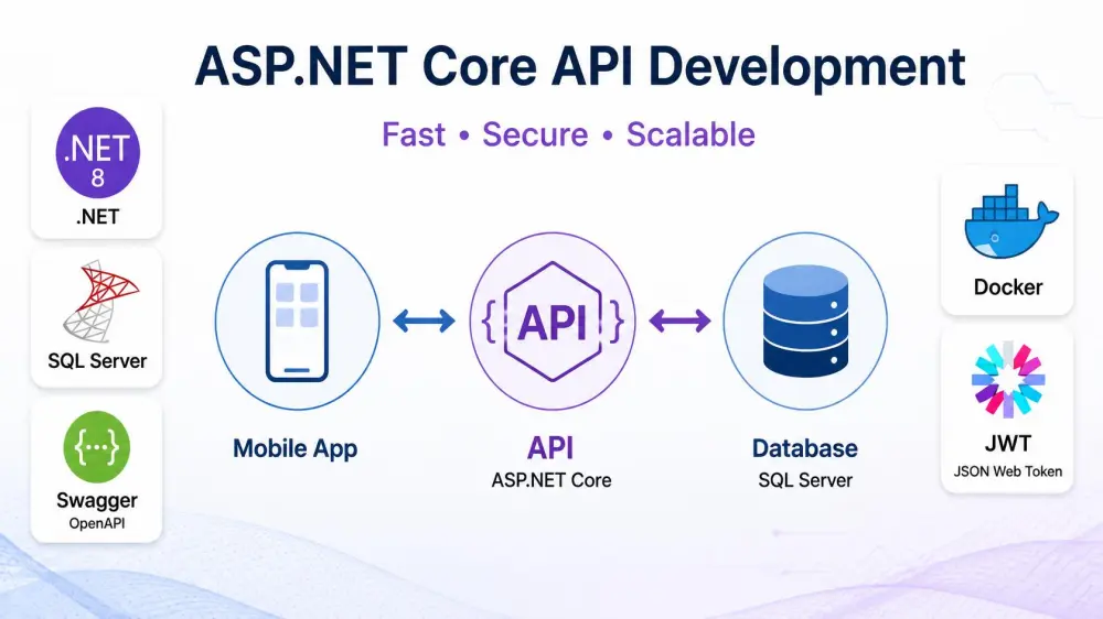 تطوير RESTful APIs احترافية باستخدام ASP.NET Core (.NET)