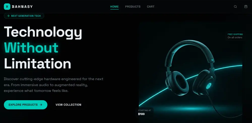 إنشاء موقع ويب احترافي باستخدام HTML CSS JavaScript