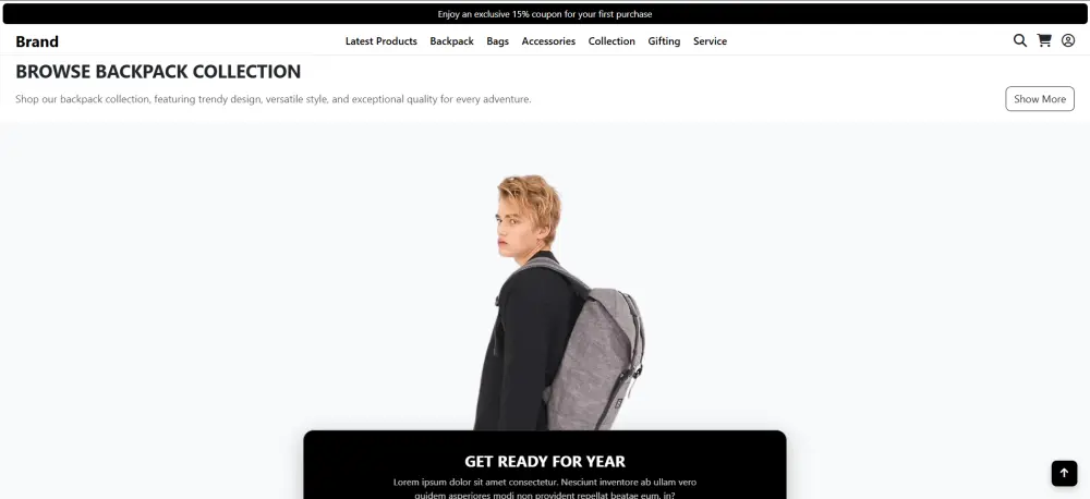 تصميم Landing Page عصرية وسريعة الاستجابة و باحترافية عالية