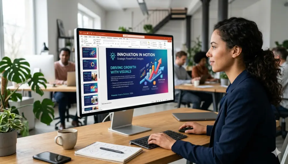 تصميم عروض تقديمية احترافية