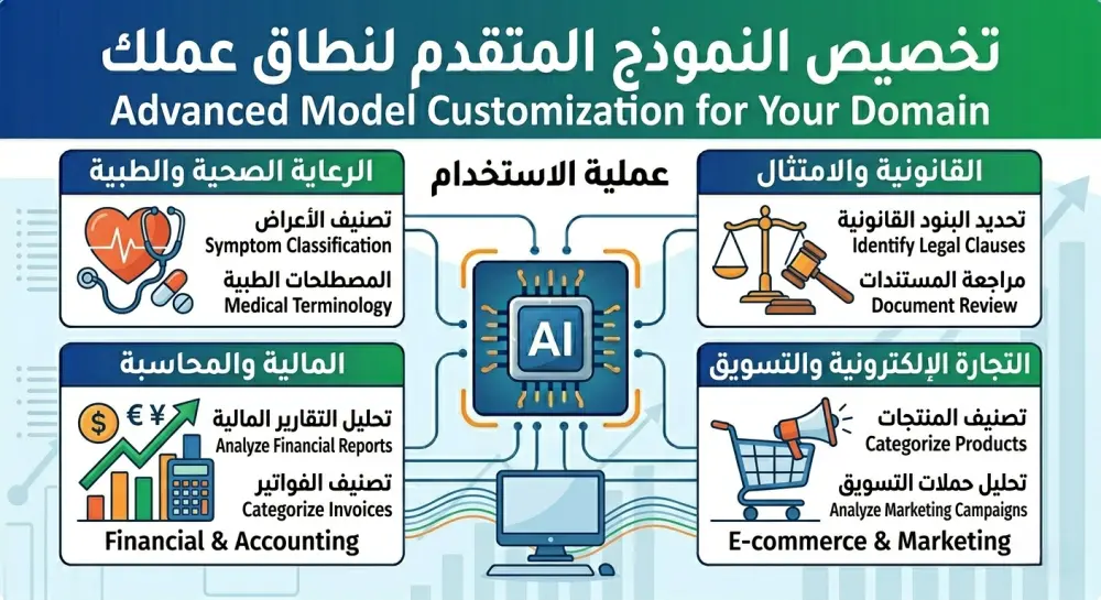 بناء نموذج ذكاء اصطناعي لتصنيف النصوص ورسائل العملاء بدقة