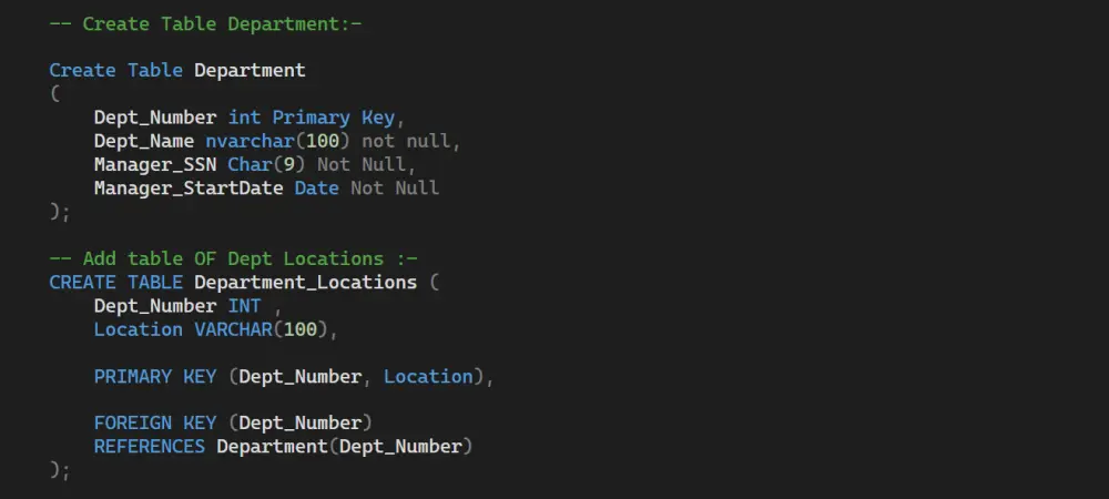 تصميم وتنفيذ قواعد البيانات (ERD + Mapping) على SQL Server