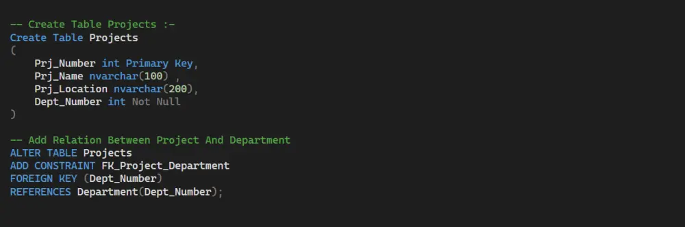 تصميم وتنفيذ قواعد البيانات (ERD + Mapping) على SQL Server
