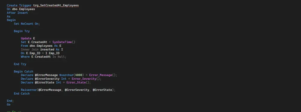 تصميم وتنفيذ قواعد البيانات (ERD + Mapping) على SQL Server