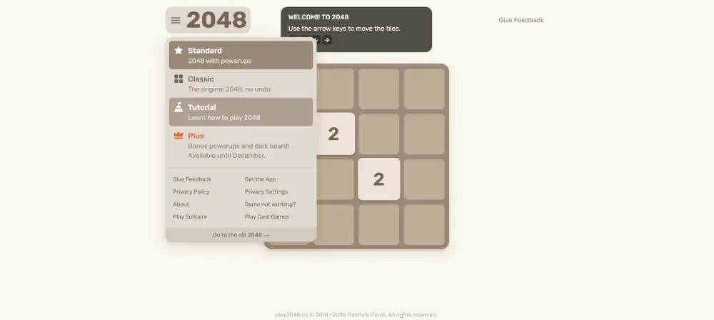 إنشاء لعبة 2048 احترافية ومتجاوبة باستخدام HTML وCSS وJavaScript