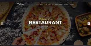 Restaurant Landing Page UI Design Using React & Tailwind CSS