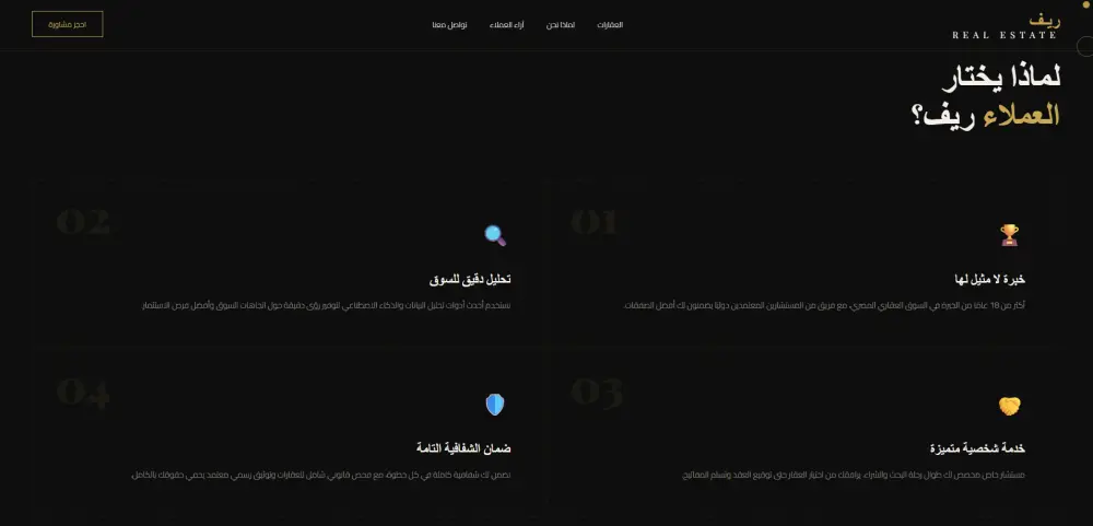 تصميم صفحة تعريفية لشركتك