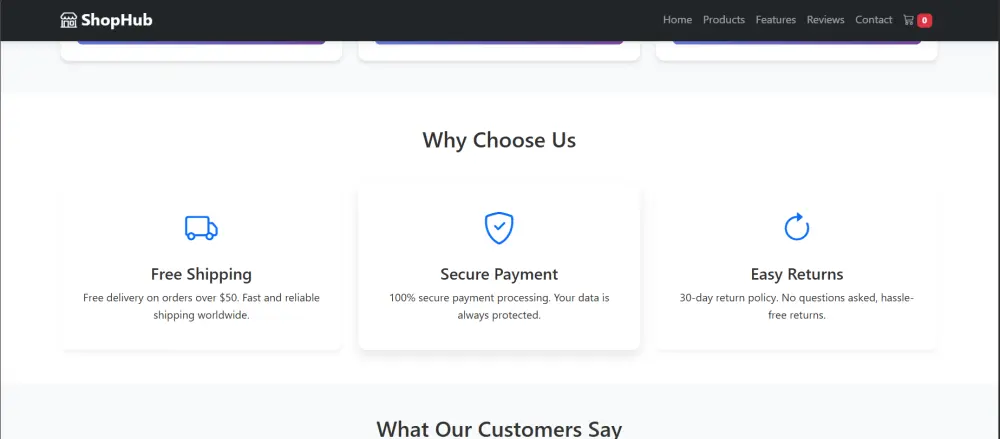 تصميم landing Page احترافية