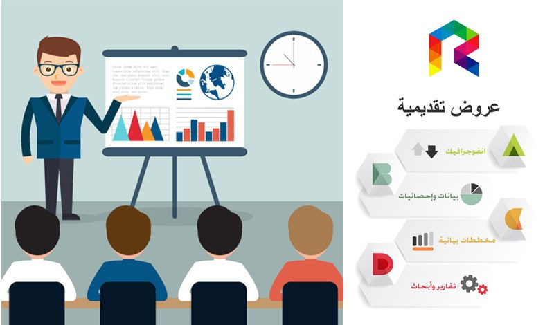 تصميم وتنسيق عروض التقديمية Power point بشكل مميز واحترافي