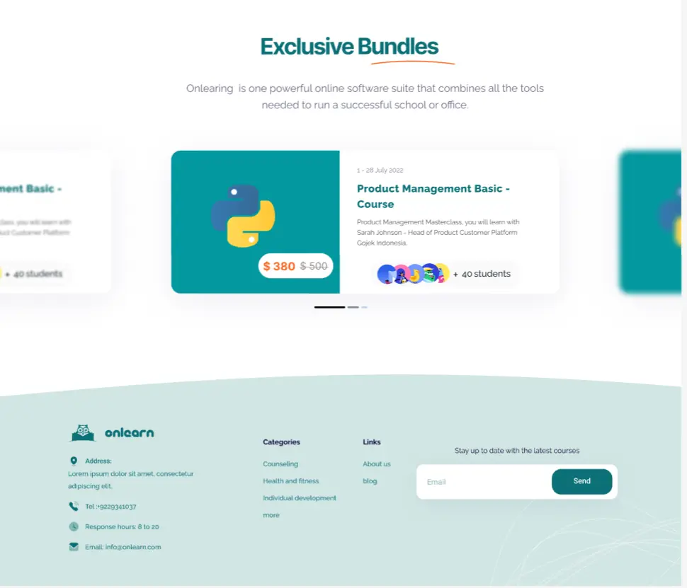 تحويل التصميم (Figma/XD) إلى كود (HTML/CSS/Bootstrap)