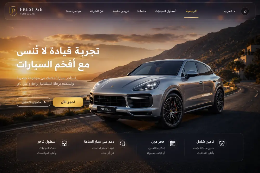 انشاء Landing Page احترافية سريعة ومتجاوبة