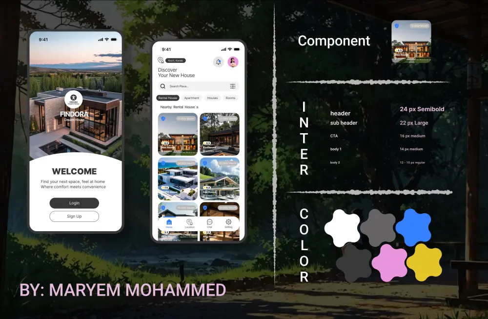 تصميم واجهات UI/UX احترافية بأسس هندسية وإبداع فني
