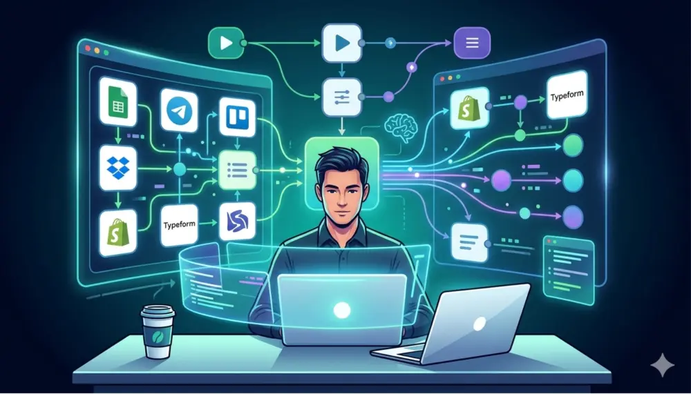 أتمتة مهام عملك وتوفير وقتك باستخدام n8n والذكاء الاصطناعي