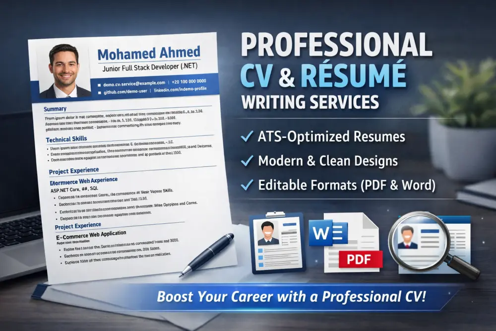 سيره ذاتيه احترافيه CV