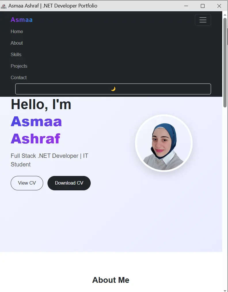 إنشاء موقع Portfolio احترافي بـ HTML & CSS & JavaScript