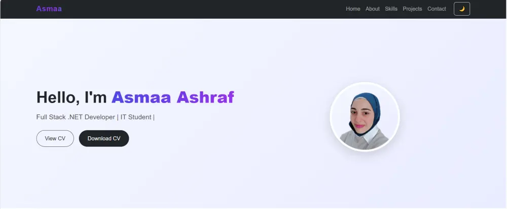 إنشاء موقع Portfolio احترافي بـ HTML & CSS & JavaScript
