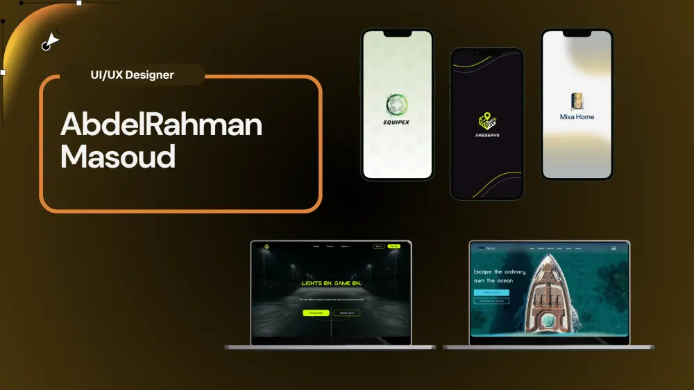تصميم واجهة للتطبيقات UI UX باحترافية وعصرية